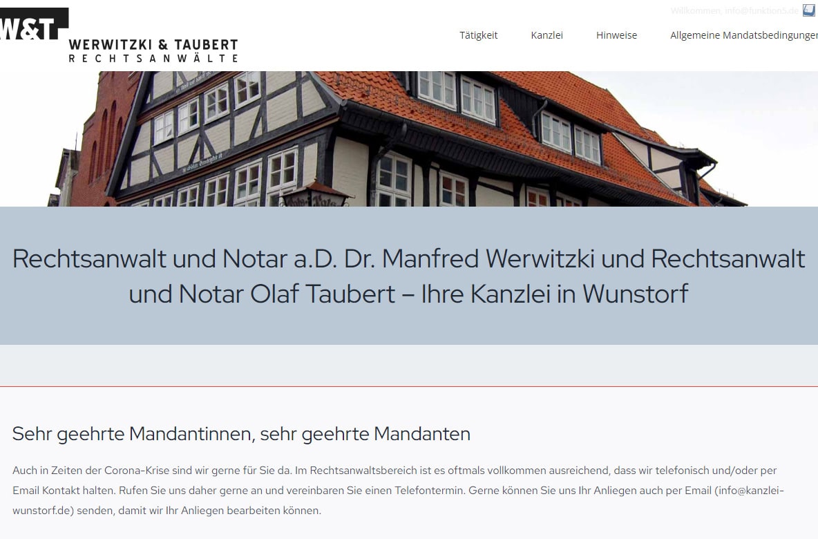 Rechtsanwalt und Notar a.D. Dr. Manfred Werwitzki und Rechtsanwalt und Notar Olaf Taubert 47