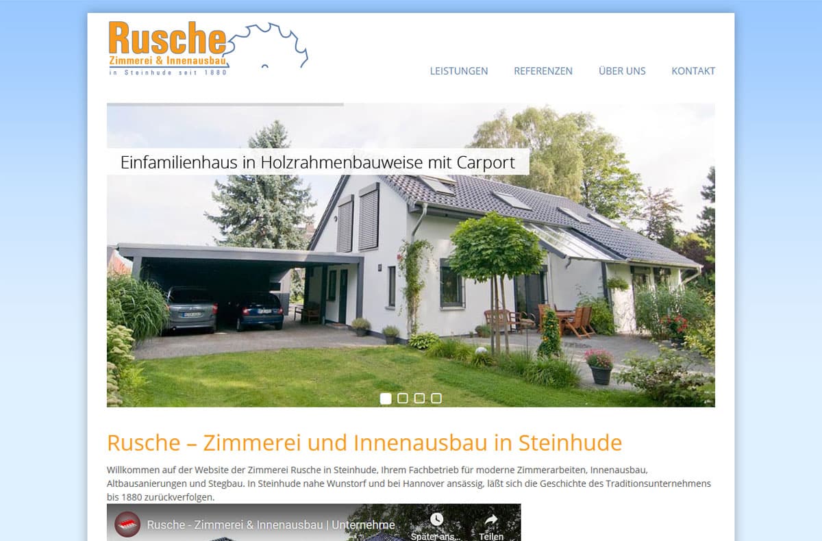 Rusche – Zimmerei & Innenausbau 1