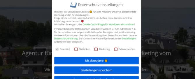 Umsetzung der EU-Cookie-Richtlinie auf Ihrer WordPress Webseite 5