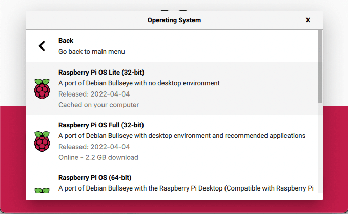 Ersteinrichtung Rasberry Pi 4