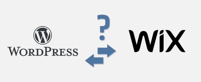 Erfahrungen mit Wordpress im Vergleich zu Wix 2