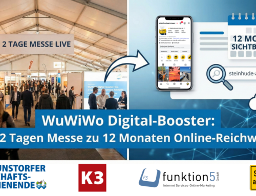 WuWiWo Digital Booster: Wir machen die Messe online sichtbar