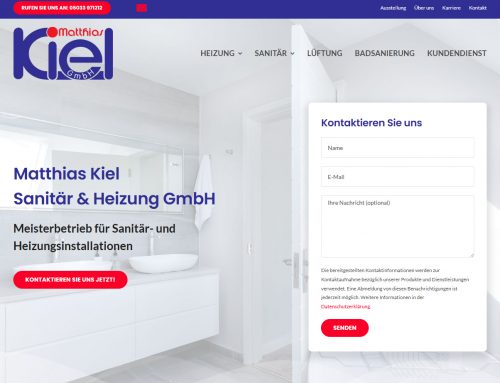 Matthias Kiel – Sanitär & Heizung GmbH
