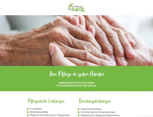 Pflegeteam My helping hands Sarah Wöltje