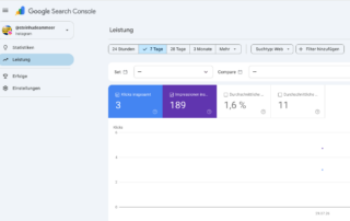 Google Search-Console Instagram Property