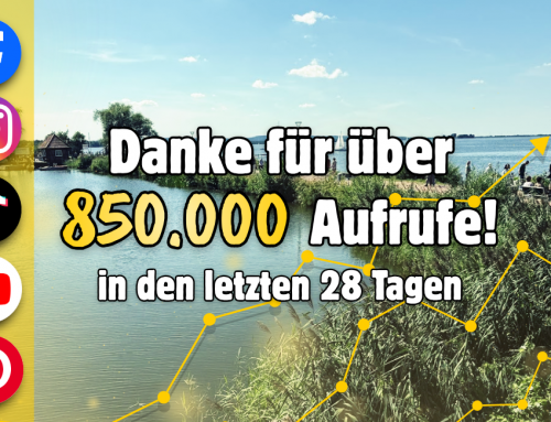 Digitale Reichweite für das Steinhuder Meer: Über 850.000 Aufrufe im letzten Monat