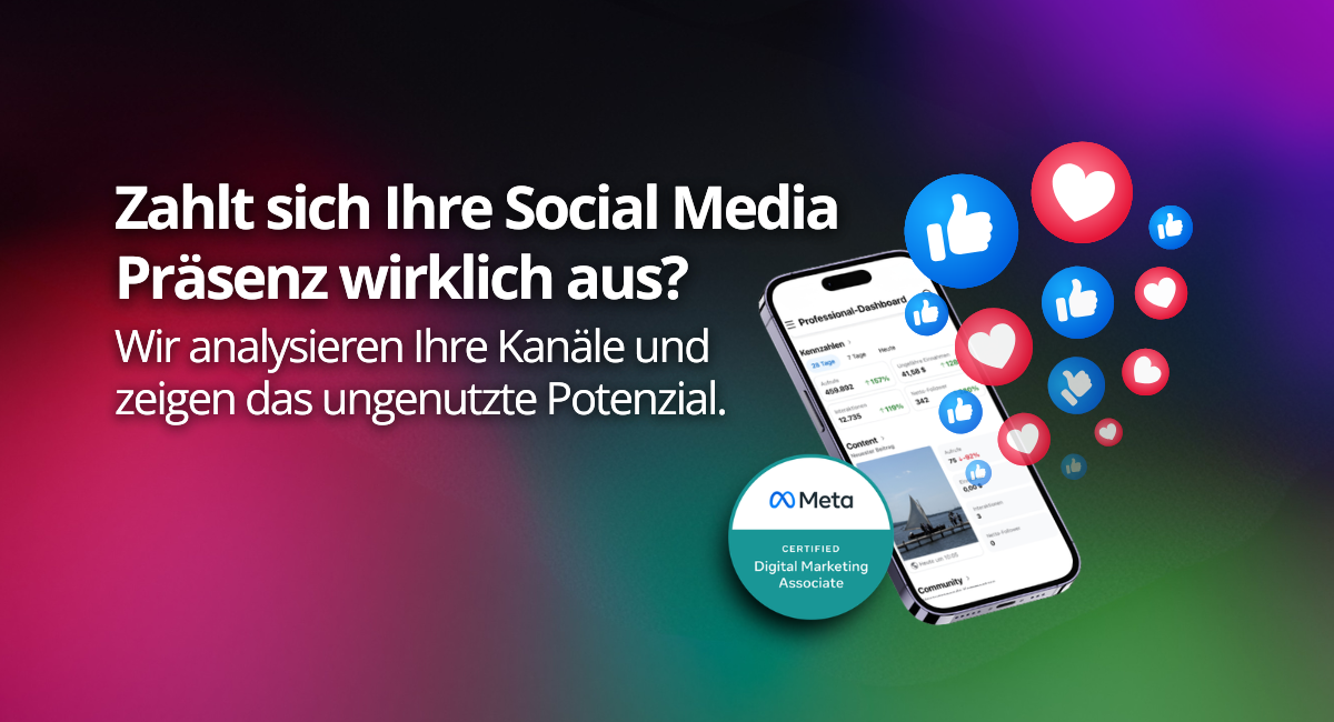 Social Media Audit und Analyse - Beispiel mit Zahlen